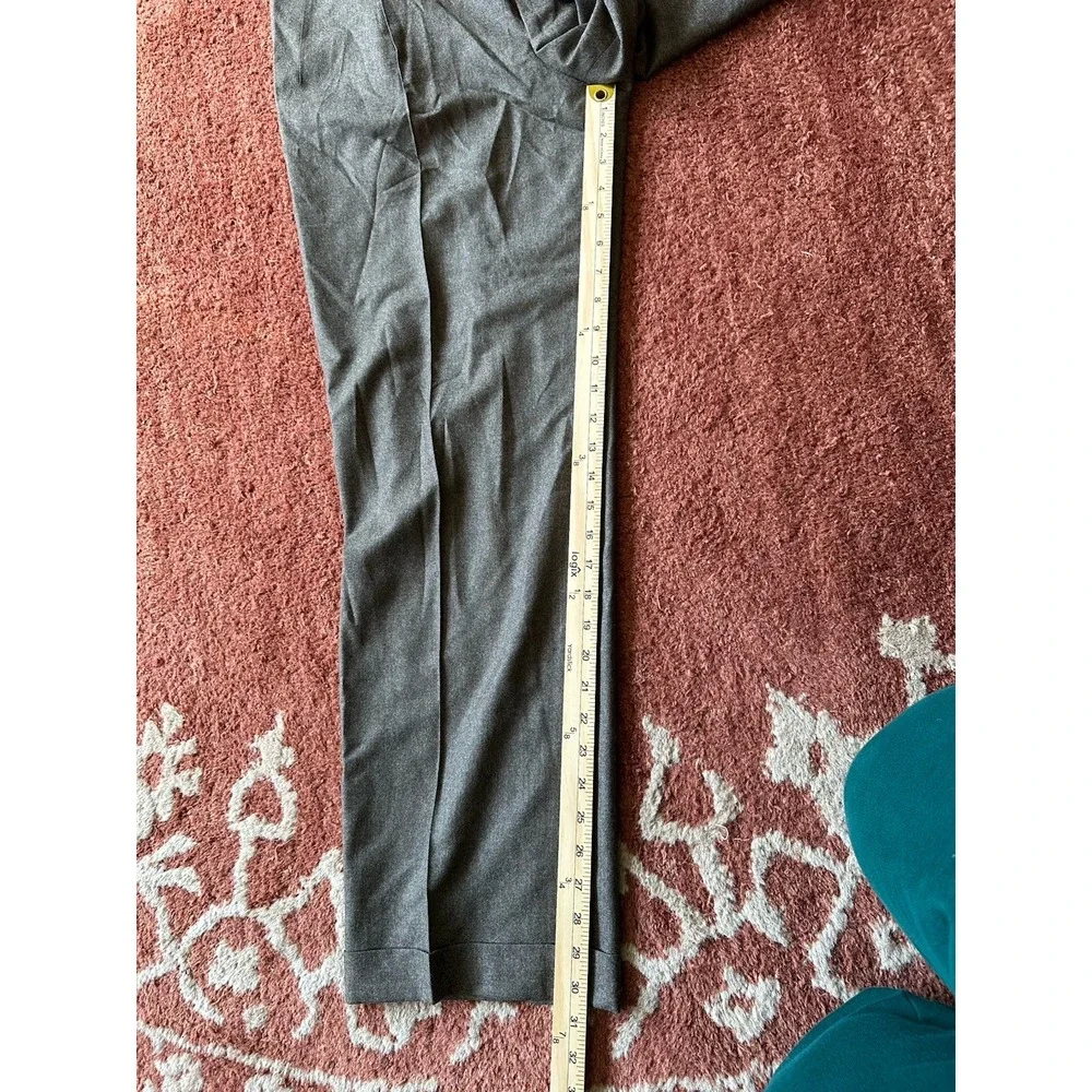 Ermenegildo Zegna Fine Worsted Super‎ 100's Wool Dress Pants Size 36 X 30